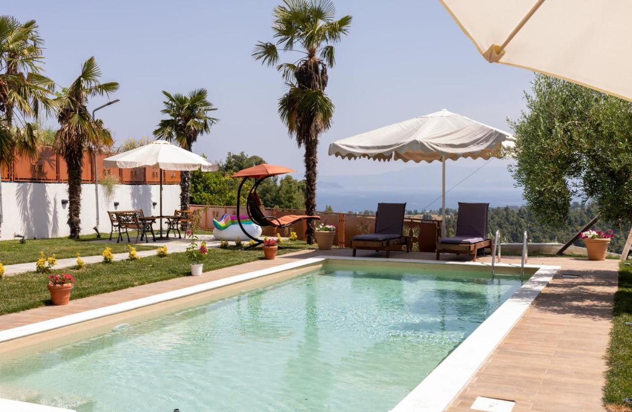 Pefkohori Golden Mountain Beach Villas Eksteriør bilde