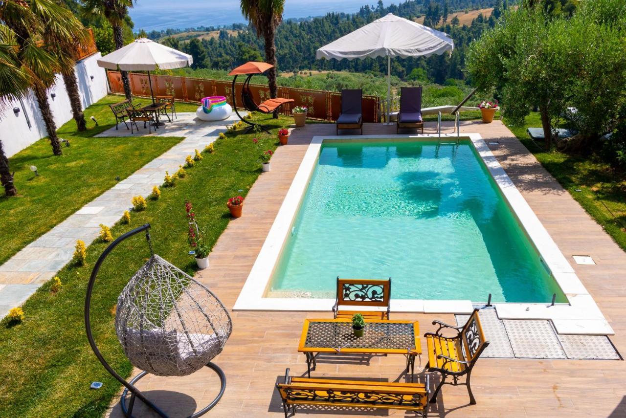Pefkohori Golden Mountain Beach Villas Eksteriør bilde