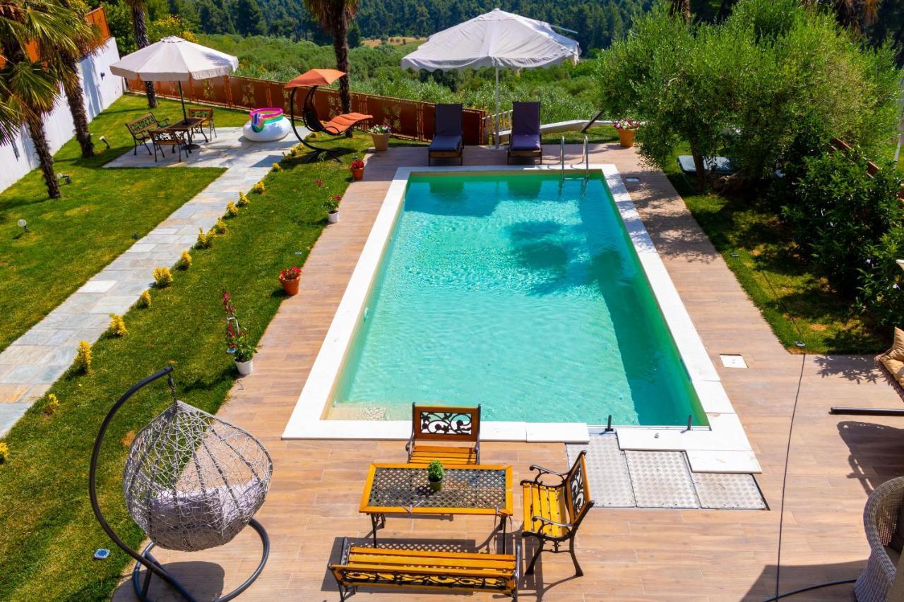 Pefkohori Golden Mountain Beach Villas Eksteriør bilde