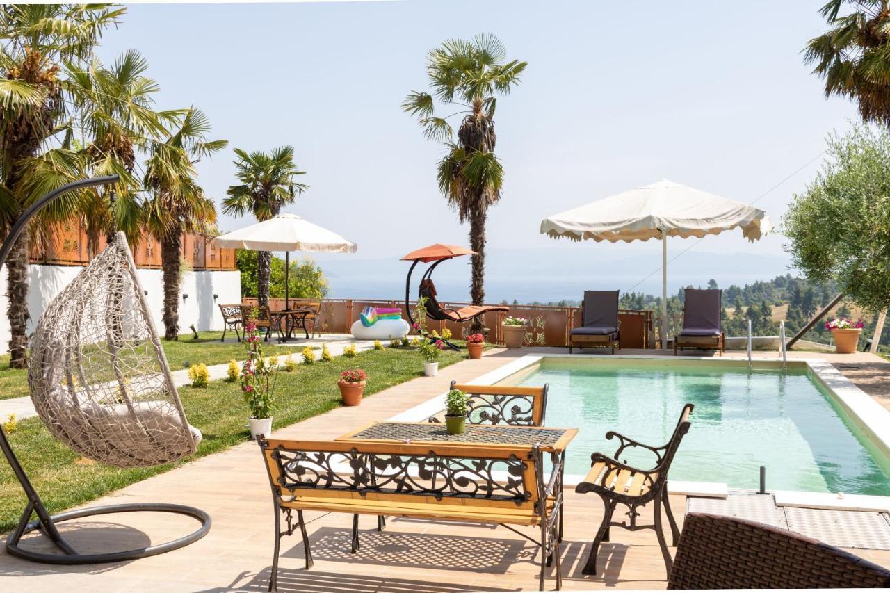 Pefkohori Golden Mountain Beach Villas Eksteriør bilde