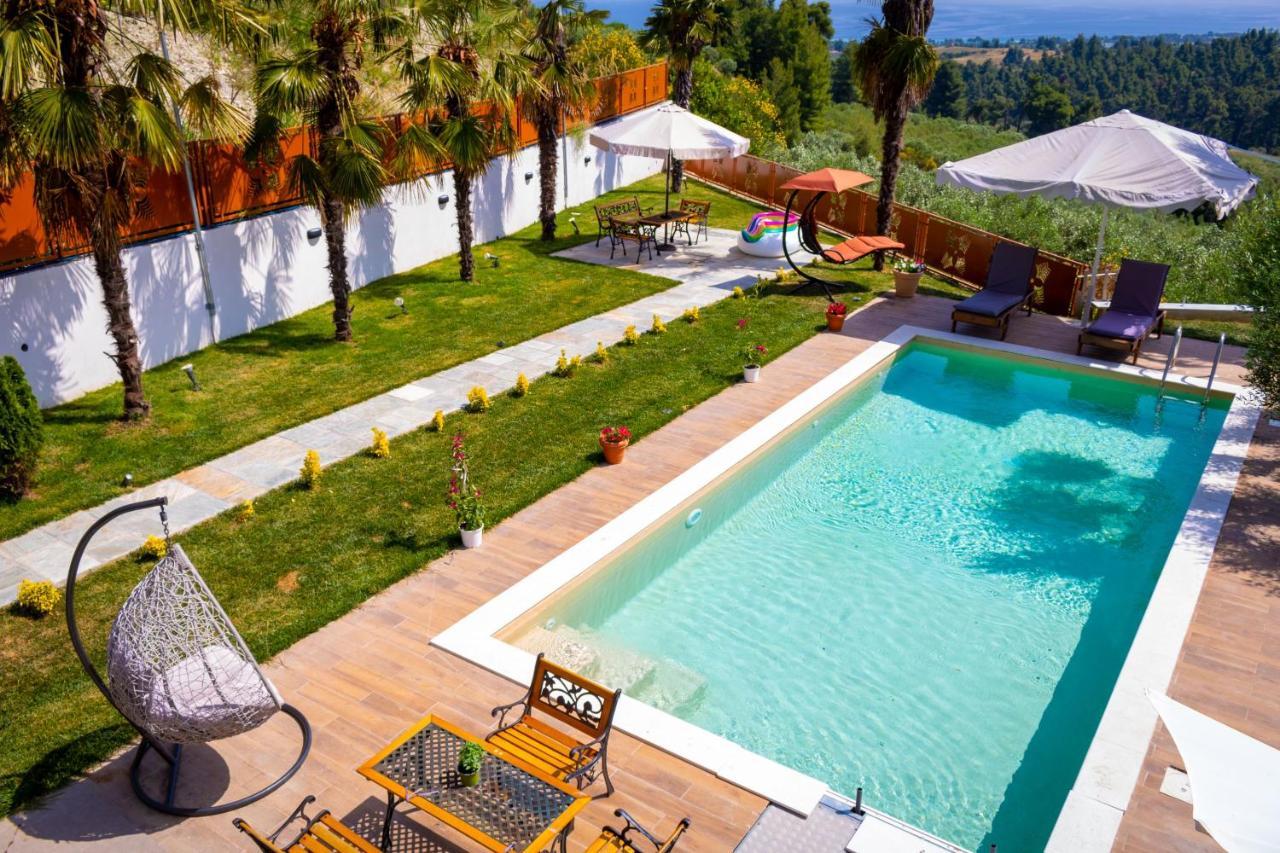 Pefkohori Golden Mountain Beach Villas Eksteriør bilde